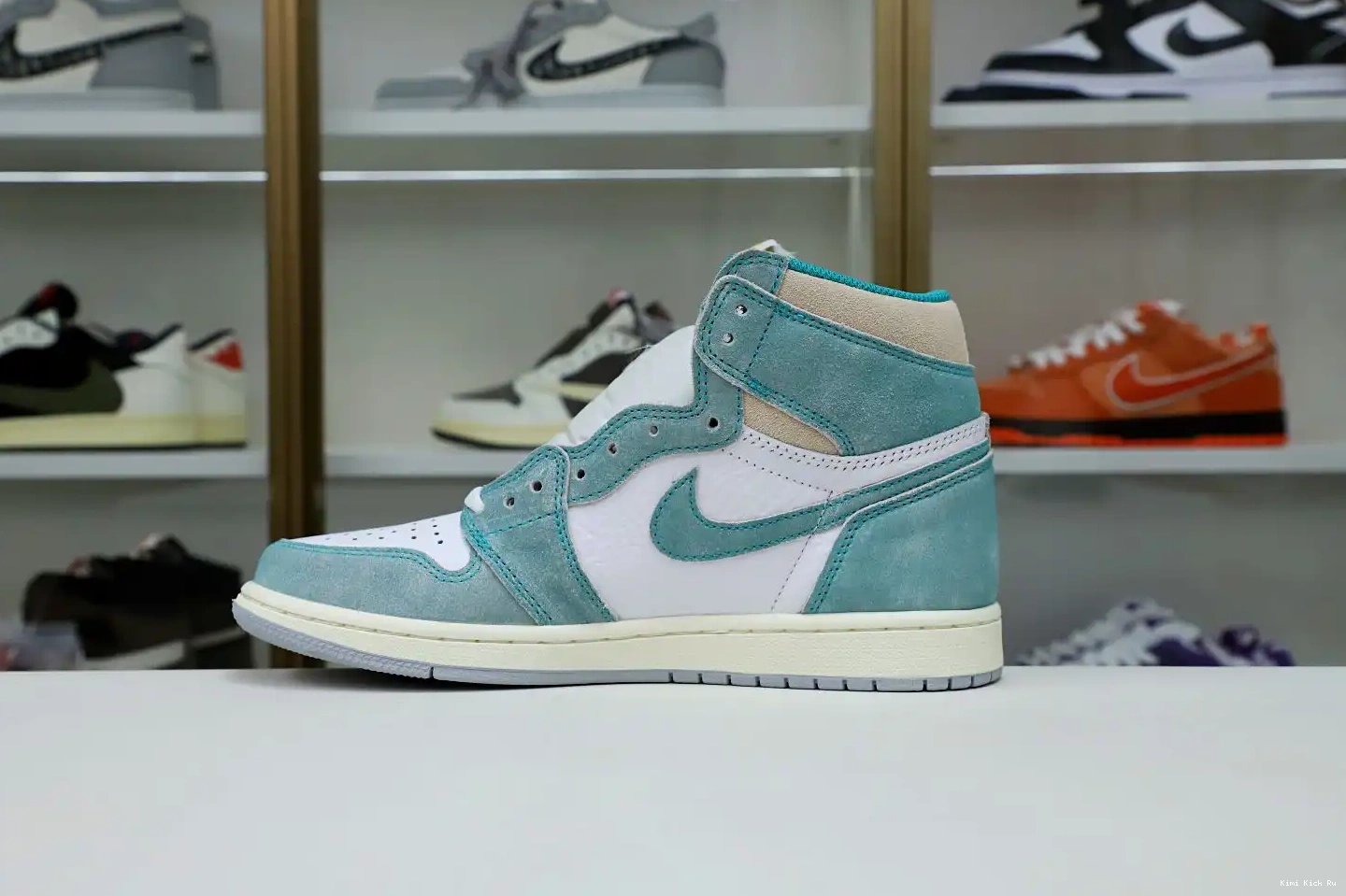 OG JORDAN 1 Kimikick 'TURBO HIGH GREEN' AIR RETRO 0810
